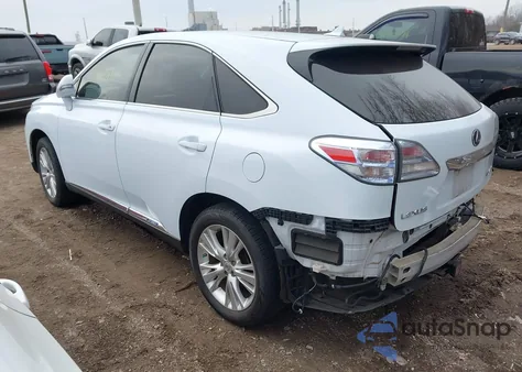 2010 Lexus Rx 450H из США, поврежденный, VIN JTJZB1BA9A2400218